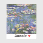 Claude Monet - Water Lilies / Nympheas Sticker (Vel)