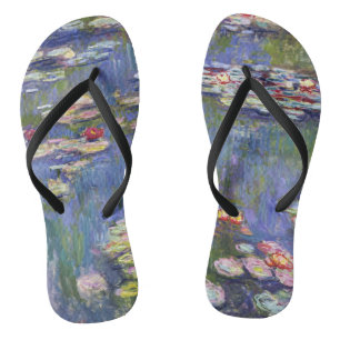 Claude Monet - Water Lilies / Nympheas Teenslippers