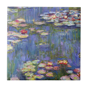 Claude Monet - Water Lilies / Nympheas Tegeltje