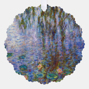 Claude Monet - Water Lilies Ornament Kaart