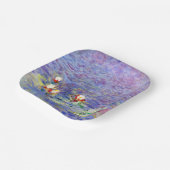 Claude Monet - Water Lilies Papieren Bordje (Gebogen)