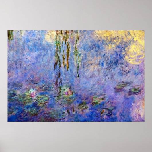 Claude Monet - Water Lilies Poster (Voorkant)