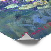 Claude Monet Water Lilies Poster (Hoek)