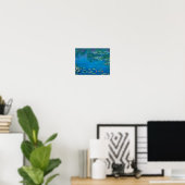 Claude Monet - Water Lilies Poster (Thuiskantoor)