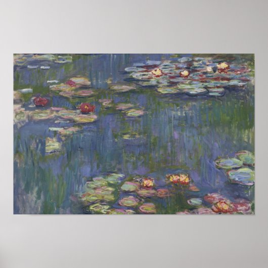 Claude Monet - Water Lilies Poster (Voorkant)