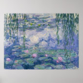 Claude Monet Water Lilies Poster (Voorkant)