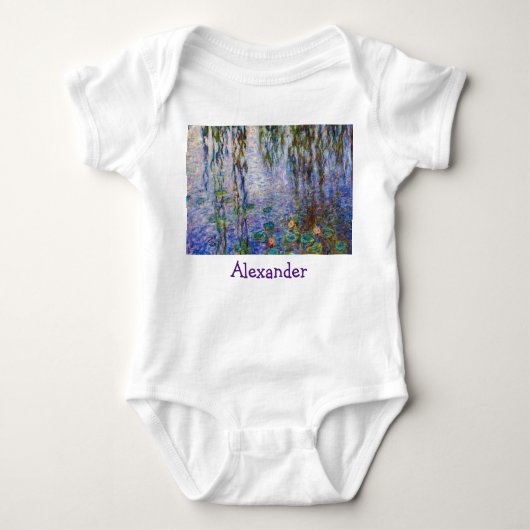 Claude Monet - Water Lilies Romper (Voorkant)