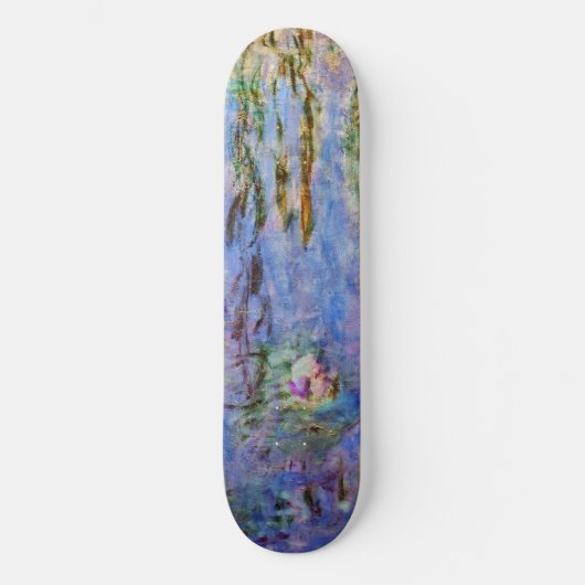 Claude Monet - Water Lilies Skateboard (Voorkant)