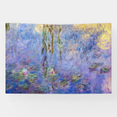 Claude Monet - Water Lilies Spandoek (Horizontaal)