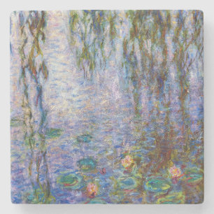 Claude Monet - Water Lilies Stenen Onderzetter