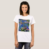 Claude Monet Water Lilies T-shirt (Voorkant volledig)