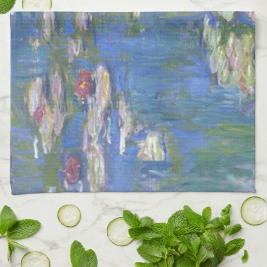 Claude Monet // Water Lilies Theedoek (Gevouwen)