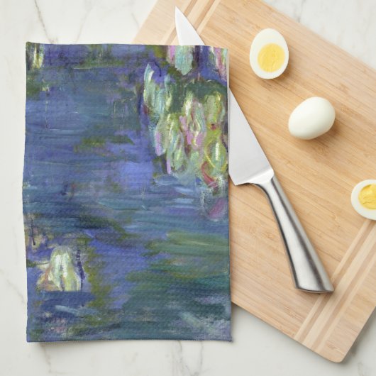 Claude Monet Water Lilies Theedoek (Quarter Fold)