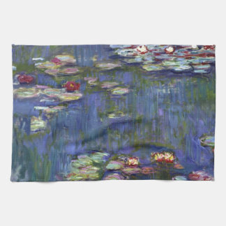 Claude Monet Water Lilies Theedoek