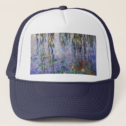 Claude Monet - Water Lilies Trucker Pet (Voorkant)
