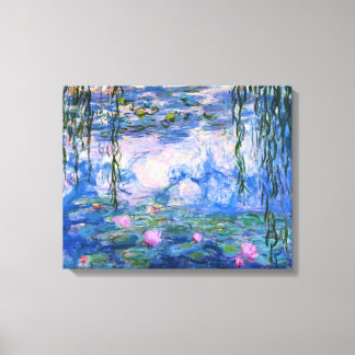 Claude Monet Water Lillies 1919 Canvas Afdruk