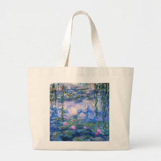 Claude Monet Water Lillies 1919 Grote Tote Bag