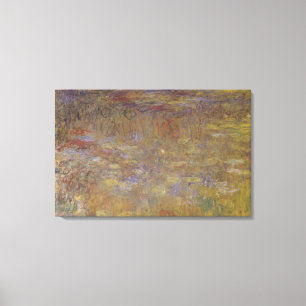 Claude Monet   Water-Lily Pond Canvas Afdruk