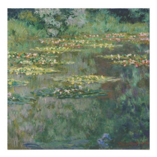 Claude Monet Water Lily Pond Fine Art Gallery Foto Afdruk