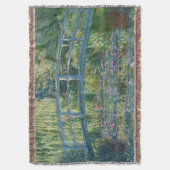 Claude Monet - Water Lily pond, Green Harmony Deken (Voorkant Verticaal)