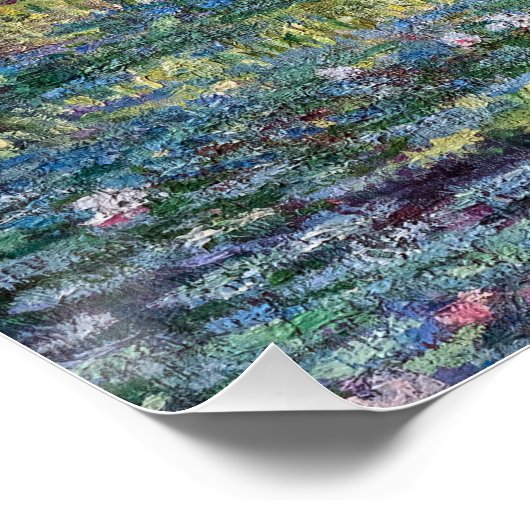 Claude Monet - Water Lily pond, Green Harmony Perfect Poster (Hoek)