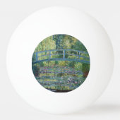 Claude Monet - Water Lily pond, Green Harmony Pingpongballen (Achterkant)