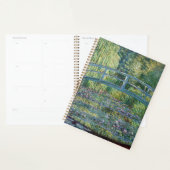 Claude Monet - Water Lily pond, Green Harmony Planner (Display)