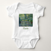 Claude Monet - Water Lily pond, Green Harmony Romper (Voorkant)