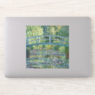 Claude Monet - Water Lily pond, Green Harmony Sticker