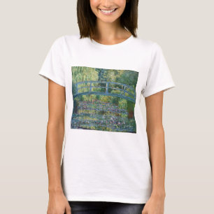 Claude Monet - Water Lily pond, Green Harmony T-shirt