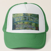 Claude Monet - Water Lily pond, Green Harmony Trucker Pet (Voorkant)