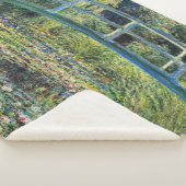 Claude Monet - Water Lily Pond & Japanse brug Sherpa Deken (3/4)