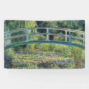 Claude Monet - Water Lily Pond & Japanse brug Spandoek