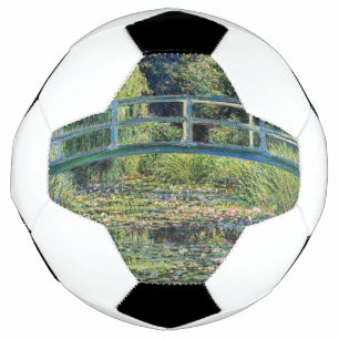 Claude Monet - Water Lily Pond & Japanse brug Voetbal