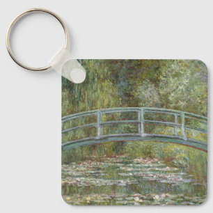 Claude Monet Water Lily Pond (Japanse voetbrug) Sleutelhanger