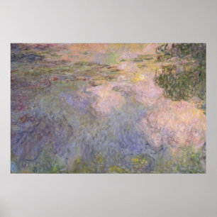 Claude Monet   Water-Lily Pond Poster