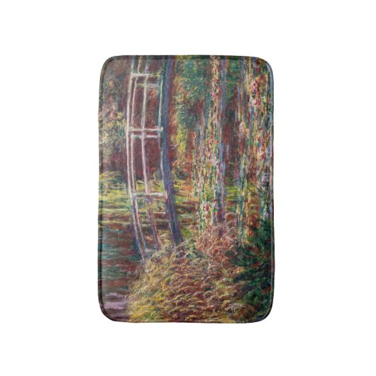 Claude Monet - Water Lily pond, Roze Harmony Badmat (Voorkant Verticaal)