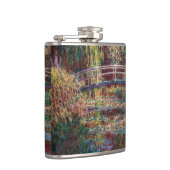 Claude Monet - Water Lily pond, Roze Harmony Heupfles (Rechts)