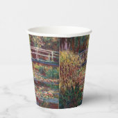 Claude Monet - Water Lily pond, Roze Harmony Papieren Bekers (Rechts)