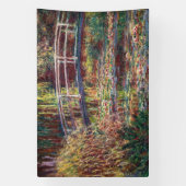 Claude Monet - Water Lily pond, Roze Harmony Spandoek (Verticaal)