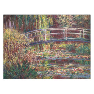 Claude Monet - Water Lily pond, Roze Harmony Tafelkleed
