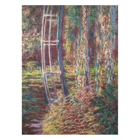 Claude Monet - Water Lily pond, Roze Harmony Tafelkleed (Voorkant)