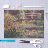 Claude Monet - Water Lily pond, Roze Harmony Tissuepapier (Craft)