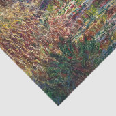 Claude Monet - Water Lily pond, Roze Harmony Tissuepapier (Detail)