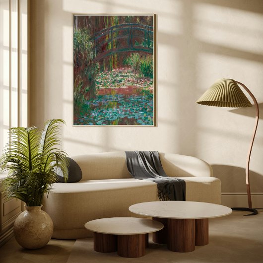  Claude Monet Water Lily Pond schilderij | Canvas Afdruk