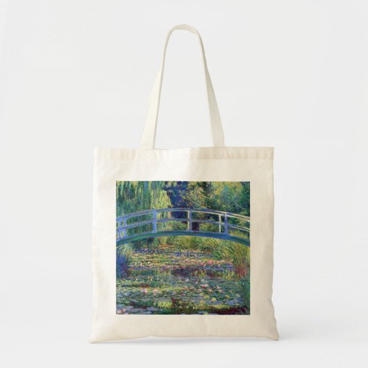 Claude Monet Water Lily Pond Tote Bag (Voorkant)
