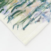 CLAUDE MONET - Waterleidingen Fleece Deken (Hoek)