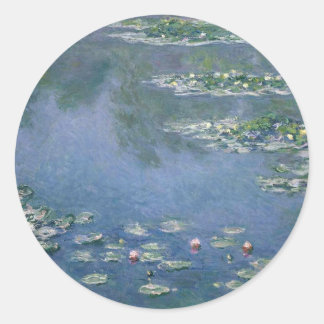 Claude Monet - Waterlelies - 1906 Ryerson Ronde Sticker