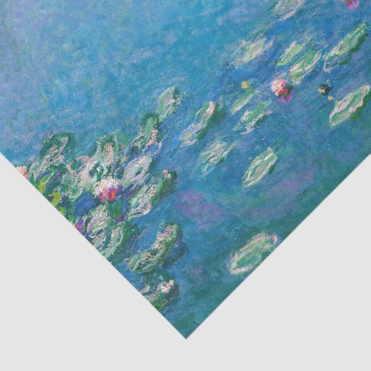 Claude Monet - Waterlelies 1906 Tissuepapier (Detail)