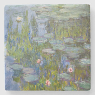 Claude Monet Waterlelies 1915 Impressionistische K Stenen Onderzetter